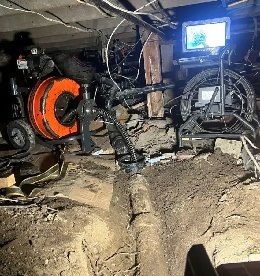 Configuration du camion et de l'équipement de curage avant une intervention sur conduite principale